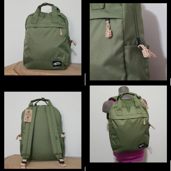 NEW! Vans Camden Loden Green Backpack NWT - Picture 16 of 16